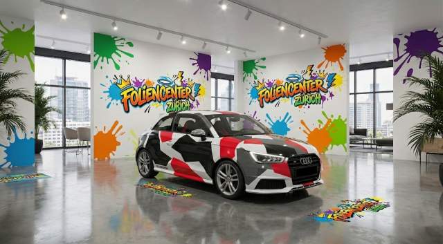 Folierung – Foliencenter Zürich, Projekt 13