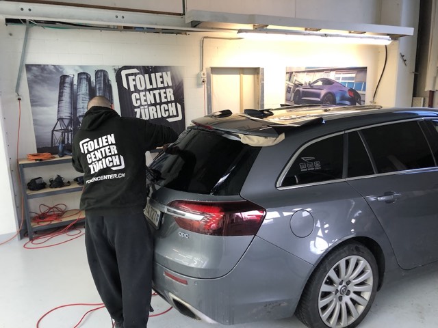 Scheibentönung – Foliencenter Zürich, Projekt 114